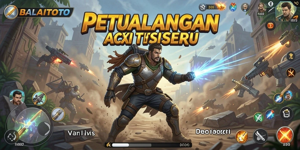 Tampilan gameplay Action yang mendebarkan di BALAITOTO.