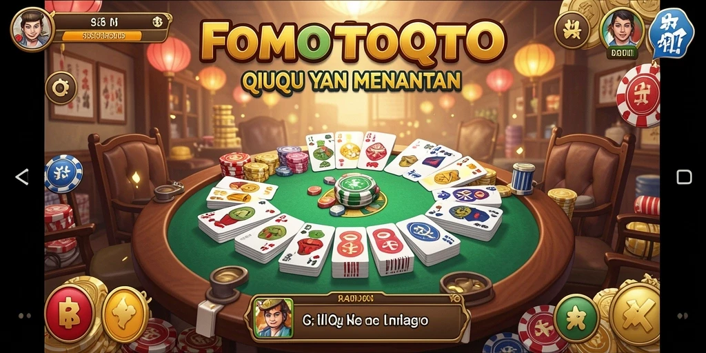 Gameplay seru QiuQiu di FOMOTOTO.