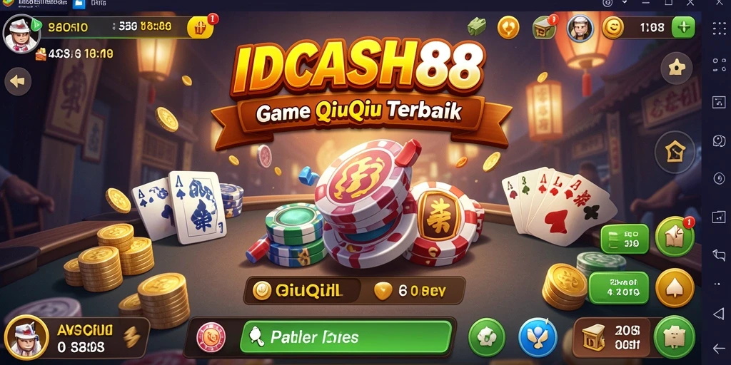 Screenshot gameplay QiuQiu di IDCASH88 yang menarik.