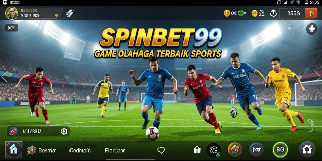 Tampilan gameplay seru di SPINBET99 saat pertandingan berlangsung.